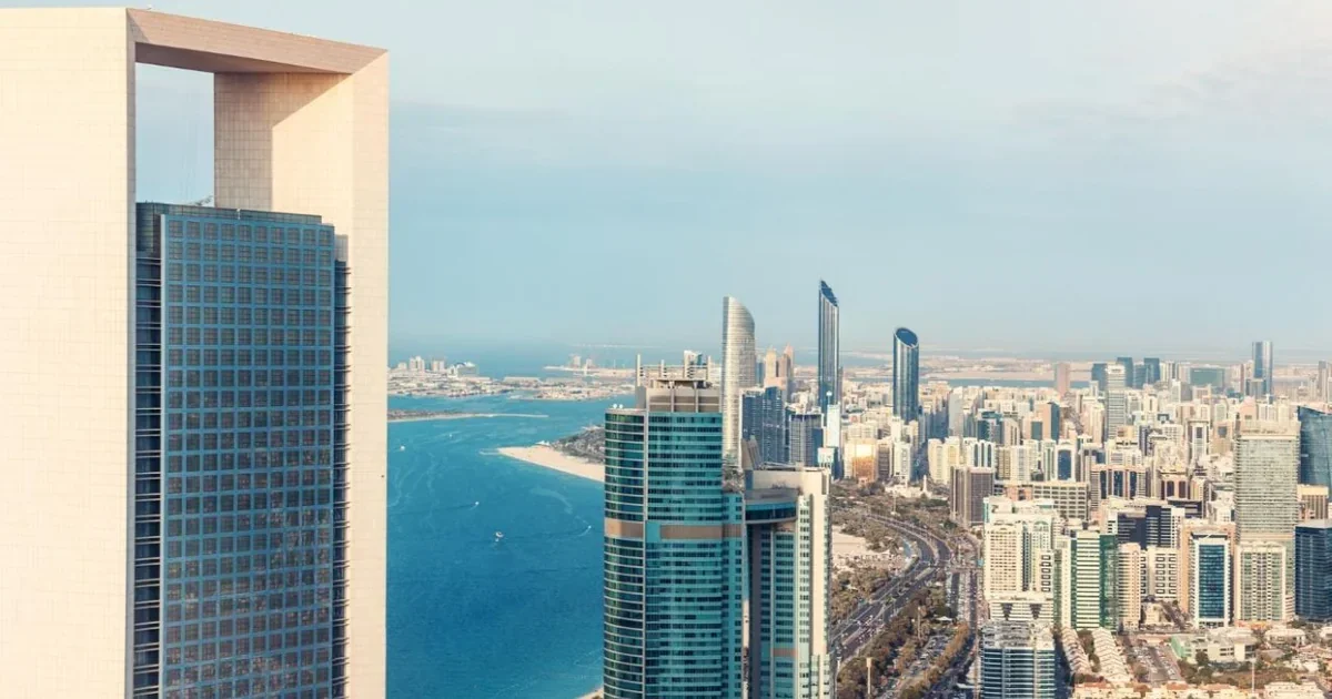 ناطحات السحاب في أبو ظبي الإمارات العربية المتحدة